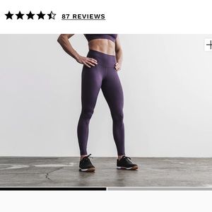 Nobull leggings plum color